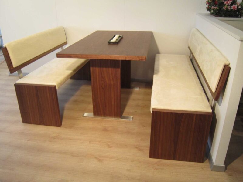 panca e tavolo mimosa legno