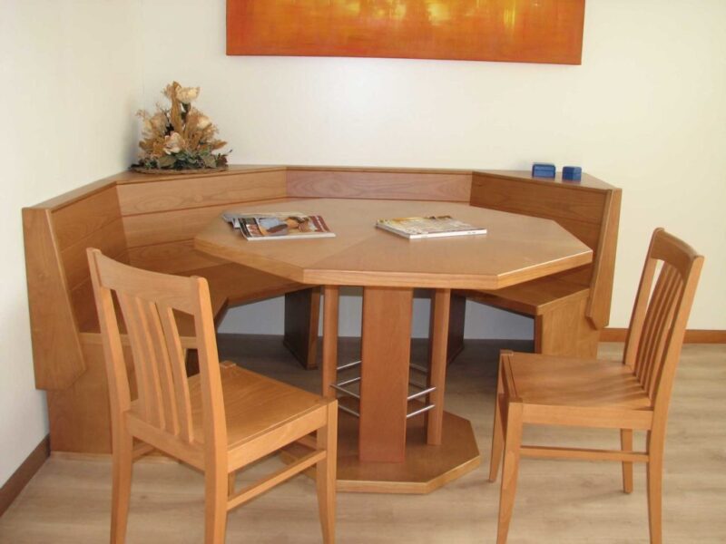 modello orchidea ottagonale legno